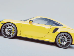 porsche 911 turbos 3D Model