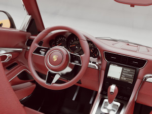 porsche 911 turbos Modèle 3D