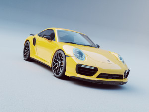 porsche 911 turbos Modèle 3D