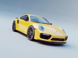porsche 911 turbos 3D Model
