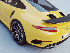 porsche 911 turbos Modèle 3D