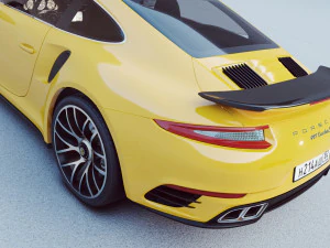 porsche 911 turbos 3D Model