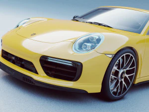 porsche 911 turbos 3D Model