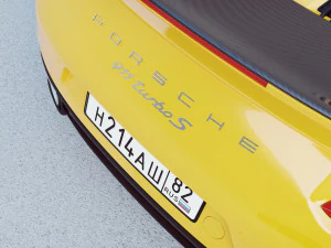 porsche 911 turbos 3D Model