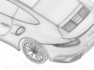 porsche 911 turbos Modèle 3D