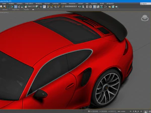 porsche 911 turbos 3D Model