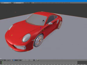 porsche 911 turbos 3D Model