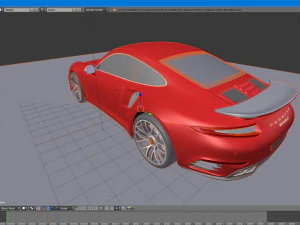 porsche 911 turbos 3D Model