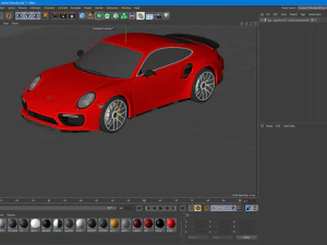 porsche 911 turbos 3D Model