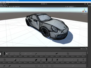 porsche 911 turbos 3D Model
