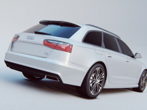 audi a6 3D Модель