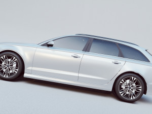 audi a6 3D Модель