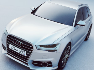 audi a6 3D Модель