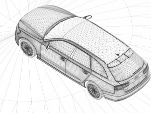 audi a6 3D Модель