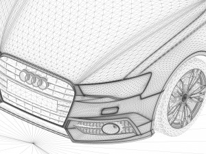 audi a6 3D Модель
