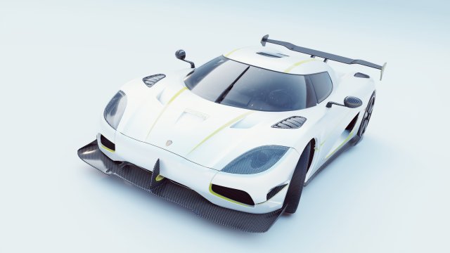 koenigsegg agera 3D Model .c4d .max .obj .3ds .fbx .stl .blend 
