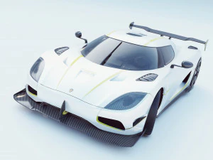 科尼赛克阿杰拉 3D 模型