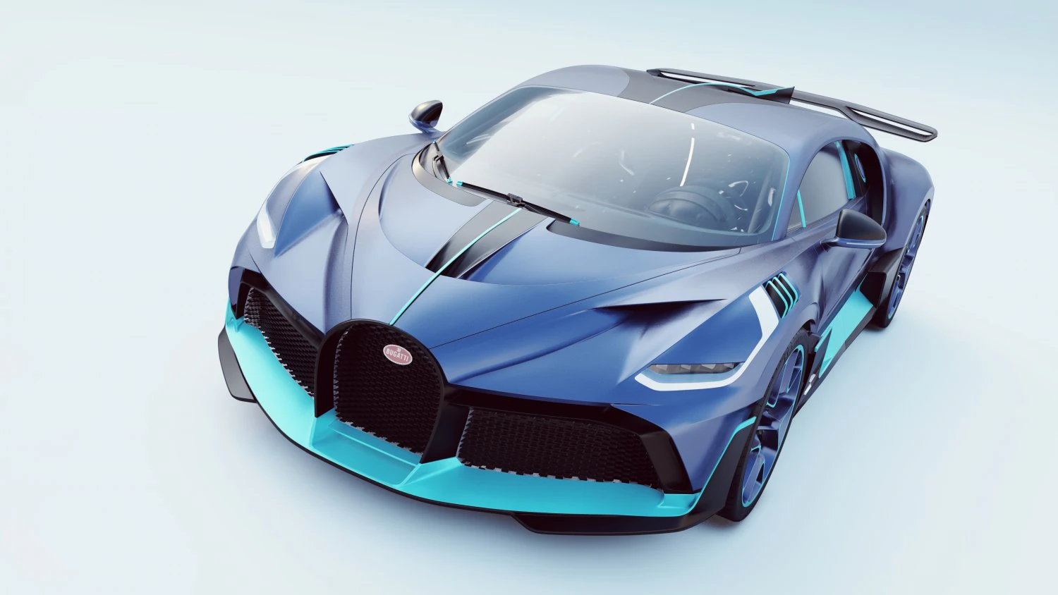 bugatti divo 3D Model .c4d .max .obj .3ds .fbx .stl .blend 