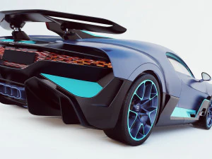 bugatti divo 3D Model