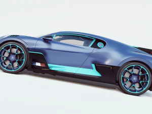 bugatti divo 3D Model