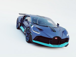 bugatti divo Modèle 3D