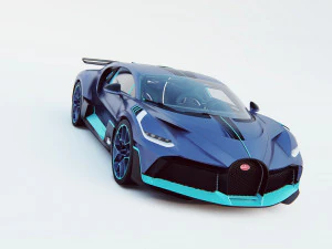 bugatti divo 3D Model