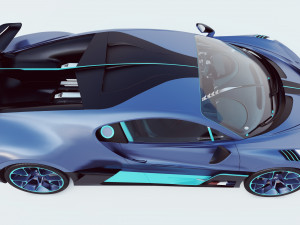 bugatti divo Modèle 3D