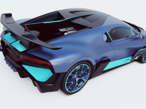 bugatti divo Modèle 3D