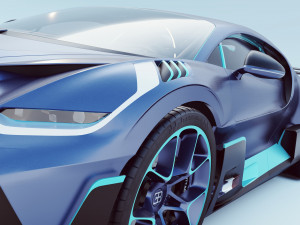 bugatti divo Modèle 3D
