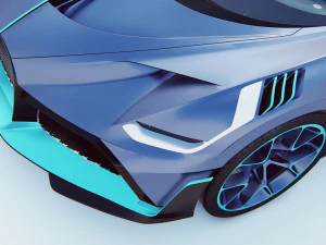 bugatti divo 3D Model