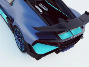 bugatti divo 3D Model
