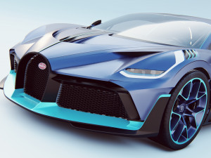 bugatti divo Modèle 3D