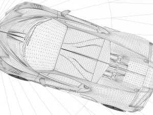 bugatti divo Modèle 3D
