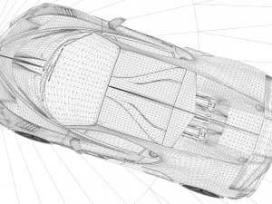 bugatti divo 3D Model