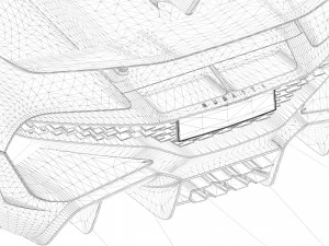 bugatti divo 3D Model