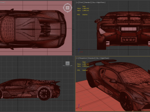 bugatti divo Modèle 3D