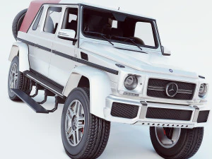 mercedes-benz maybach g65 ld v12 3D Model