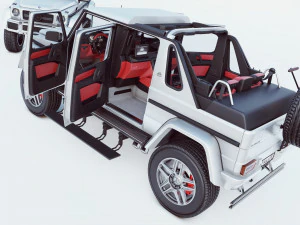 mercedes-benz maybach g65 ld v12 3D Model