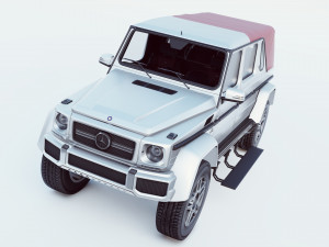 mercedes-benz maybach g65 ld v12 3Dモデル