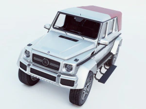 mercedes-benz maybach g65 ld v12 3D Model