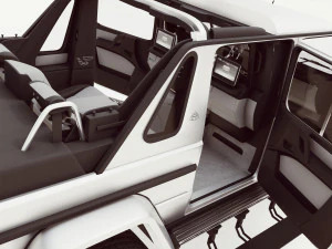 mercedes-benz maybach g65 ld v12 3D Model