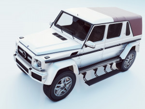 mercedes-benz maybach g65 ld v12 3Dモデル