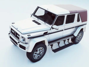 mercedes-benz maybach g65 ld v12 3D Model