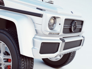mercedes-benz maybach g65 ld v12 3Dモデル