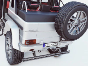mercedes-benz maybach g65 ld v12 3D Model