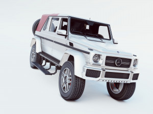 mercedes-benz maybach g65 ld v12 3Dモデル