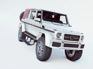 mercedes-benz maybach g65 ld v12 3D Model