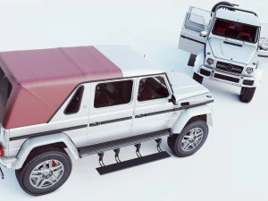 mercedes-benz maybach g65 ld v12 3D Model