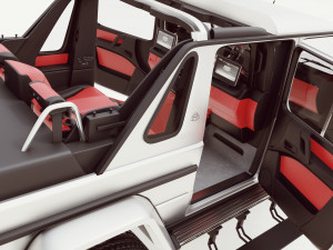mercedes-benz maybach g65 ld v12 3Dモデル