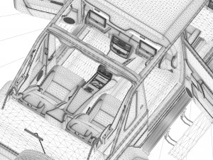 mercedes-benz maybach g65 ld v12 3D Model